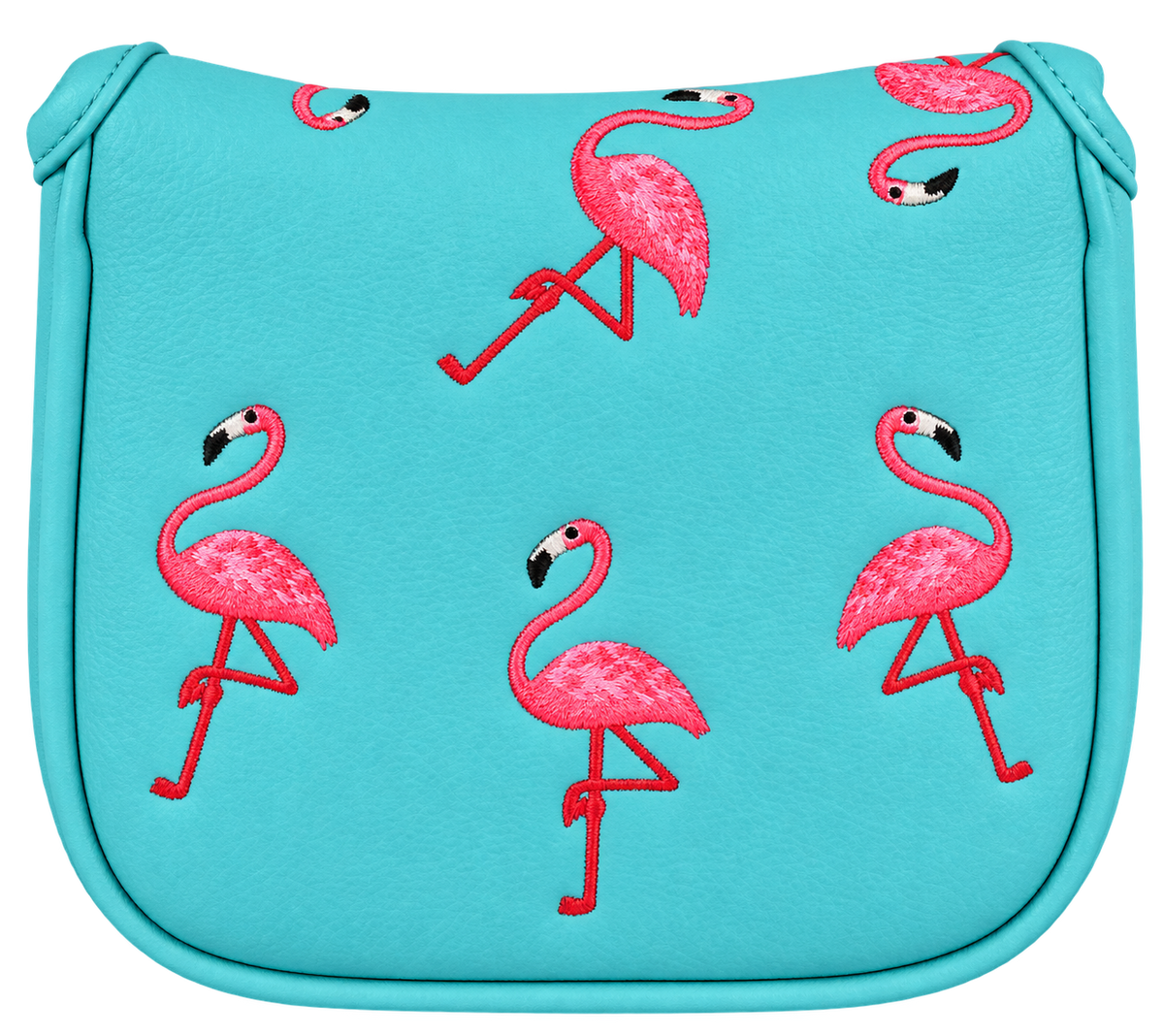 Flamingo Mallet Putter Cover - top view