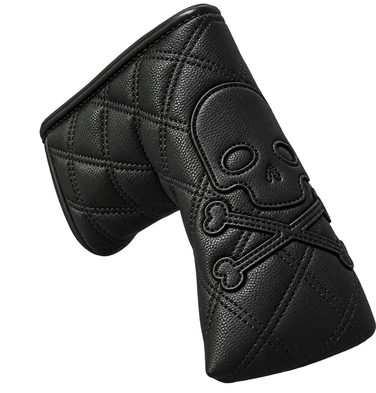 Skull Putter Head Cover – Black Edition