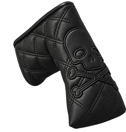 Skull Putter Head Cover – Black Edition