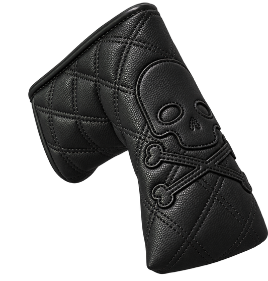 Skull Putter Head Cover – Black Edition