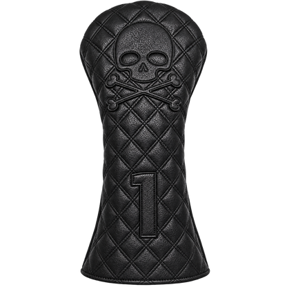 Skull Driver Head Cover - Black Edition