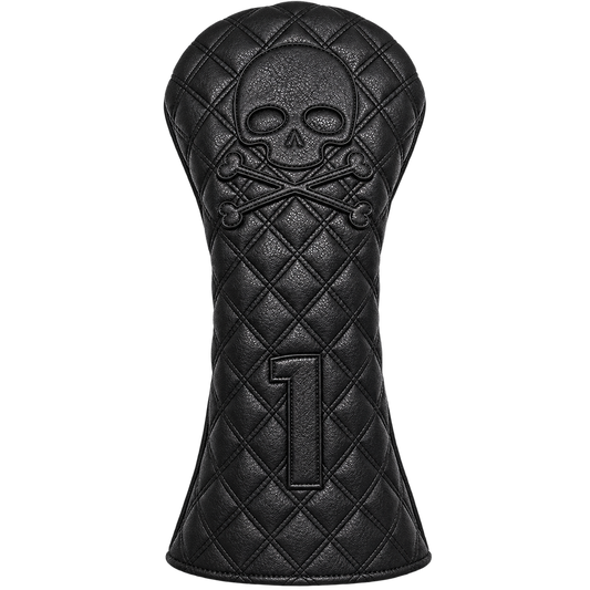 Skull Driver Head Cover - Black Edition