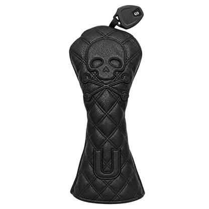 Skull Driver Head Cover - Black Edition